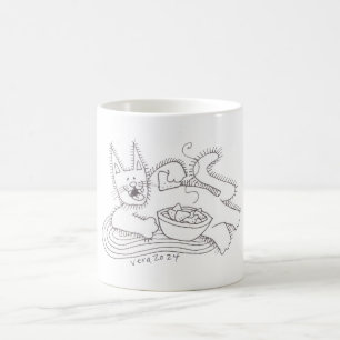 Mug Chat Kitsa Perogie Pyrohy Varenyky Ukrainien