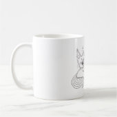 Mug Chat Kitsa Perogie Pyrohy Varenyky Ukrainien (Gauche)