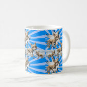 Mug Chat Kitten Musique bleue (Devant droit)