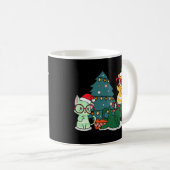 Mug Chat Kitten Santa Chapeau Christmas Kitty X Mas Bo (Devant droit)