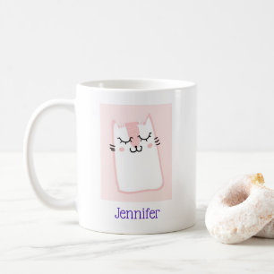 Mug Chat Kitty Dormant rose
