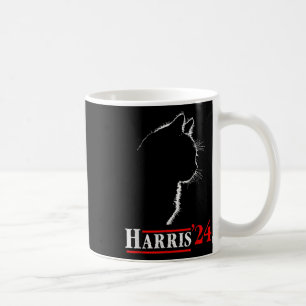 Mug Chat Ladies For Kamala Funny Chat 2024 Président K