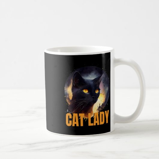 Mug Chat Lady For Kamala Harris Design unique (Droite)