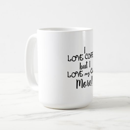 Mug Chat Lady Love (Devant gauche)
