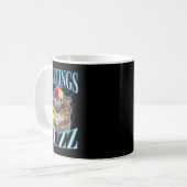 Mug Chat Lollipop Mème Salutations Huzz Drôle Silly Ch (Devant gauche)