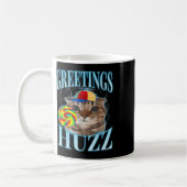 Mug Chat Lollipop Mème Salutations Huzz Drôle Silly Ch (Gauche)