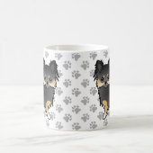 Mug Chat long noir et tan Chihuahua mignonne Chien & P (Centre)