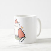 Mug Chat magicien Magique (Devant droit)