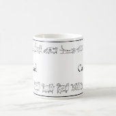 Mug Chat Main Sketcha Papa Chat Moderne Simple (Centre)
