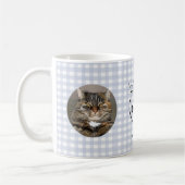 Mug Chat Maman aime la forme et le script simple (Gauche)