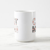 Mug Chat Maman Rose Floral & Leopard Paw (Centre)