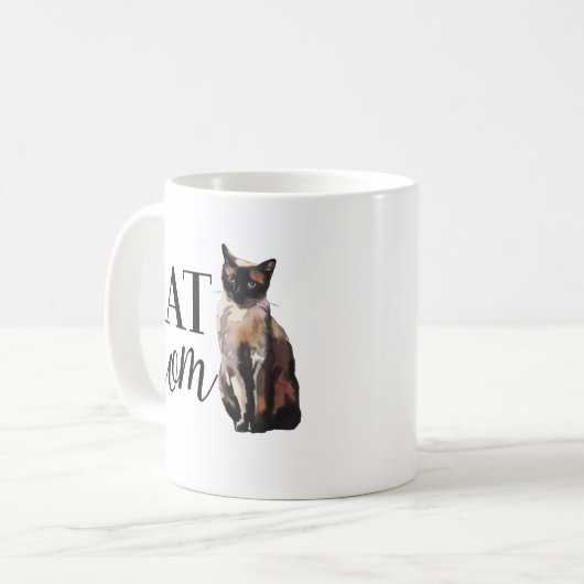 Mug Chat Maman Siamese Chat (Devant gauche)