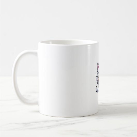 Mug Chat mangeant des sushis (Gauche)
