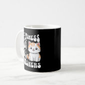Mug Chat marrant noir mignon disant (Devant gauche)