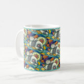 MUG CHAT MÈRE & CUISINE, QUILTS EN PATCHWORK, PINCUSHI (Devant gauche)