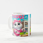 Mug chat mignon (Devant gauche)