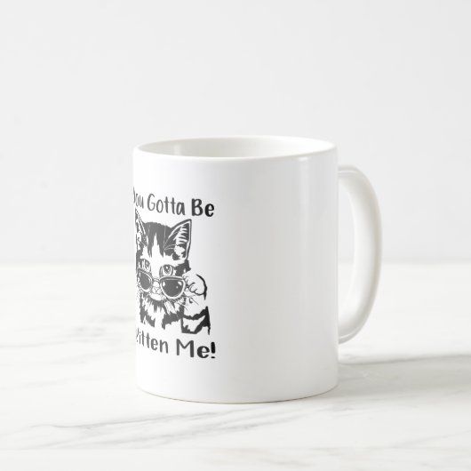 Mug chat mignon (Devant droit)