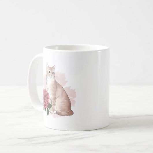 Mug chat mignon (Devant gauche)