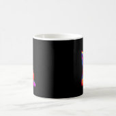 Mug Chat Mignon Arc-en-ciel Câlinant la Saint-Valentin (Centre)