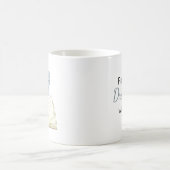 Mug Chat mignon au-dessus d'une citation de lecture de (Centre)