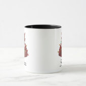 Mug Chat mignon avec noël (Centre)