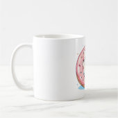 Mug Chat mignon dans un design doux Kawaii de beignet (Gauche)