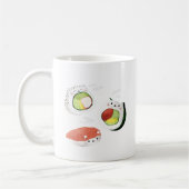 Mug Chat mignon de sushi (Gauche)