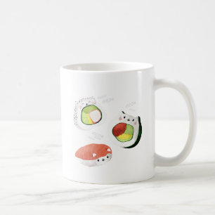 Mug Chat mignon de sushi