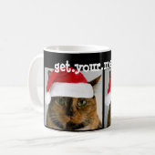 Mug Chat mignon de vacances ! get.your.merry.on (Devant gauche)