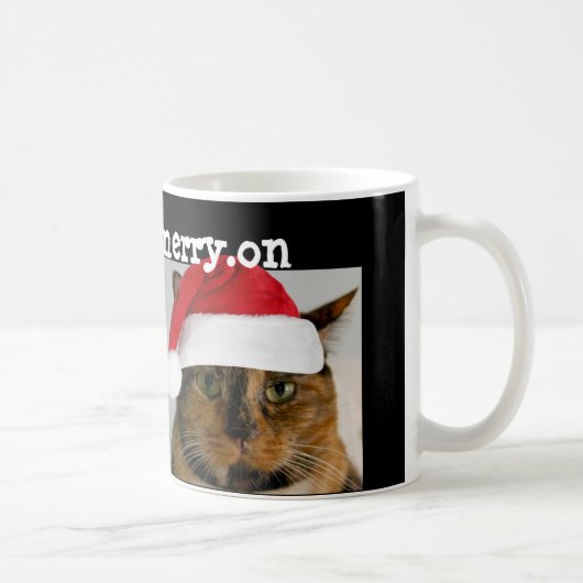 Mug Chat mignon de vacances ! get.your.merry.on (Droite)
