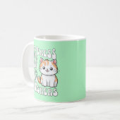 Mug Chat mignon drôle disant (Devant gauche)