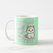 Mug Chat mignon drôle disant (Gauche)