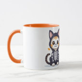 Mug Chat mignon en costume d'Halloween (Gauche)