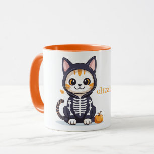 Mug Chat mignon en costume d'Halloween