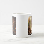 Mug Chat mignon en lecture (Centre)