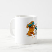 Mug Chat mignon et chien 1 (Devant gauche)