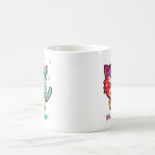 Mug Chat mignon fâché en train de baiser Fluff Off. (Centre)
