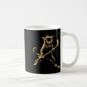 Mug Chat Mignon Joueur de Hockey sur Glace Amateur Jou