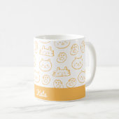 Mug Chat mignon personnalisé (Devant droit)
