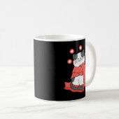 Mug Chat mignonne avec coeur pour la Saint Valentin et (Devant droit)
