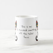Mug Chat : mon visage "J'ai fait tomber quelque chose (Centre)