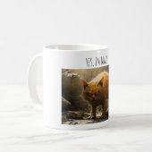 Mug Chat monstre (Devant gauche)