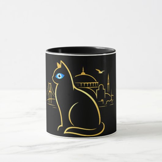 Mug Chat Mystique d'Istanbul (Centre)