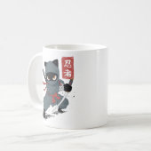 Mug Chat ninja (Devant gauche)