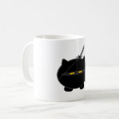 Mug Chat Ninja mal ajusté (Devant gauche)