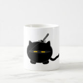 Mug Chat Ninja mal ajusté (Centre)