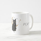 Mug chat noir (Devant droit)