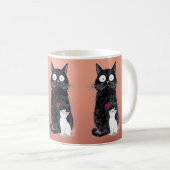 Mug chat noir  (Devant droit)