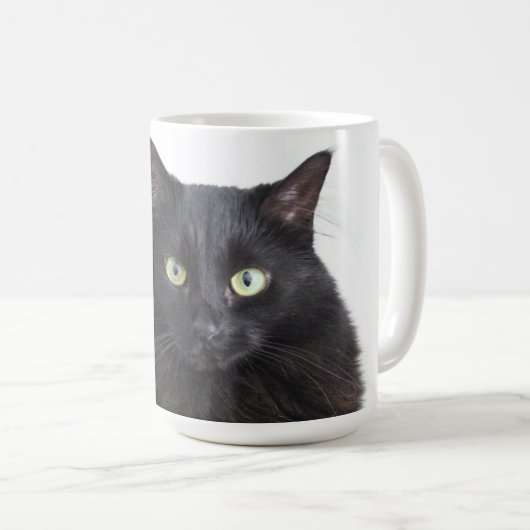 Mug Chat noir (Devant droit)