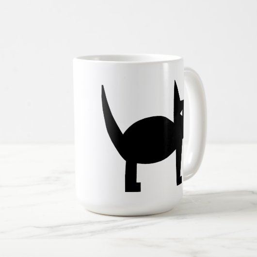 Mug Chat noir (Devant droit)